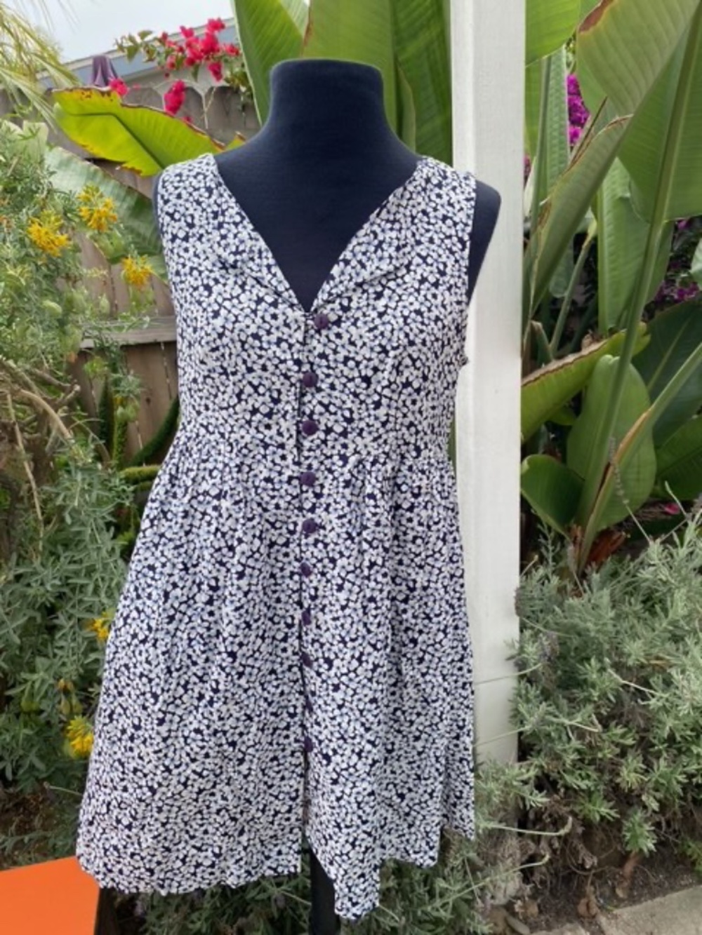1990 Rampage Summer Floral Design Dress, size 3